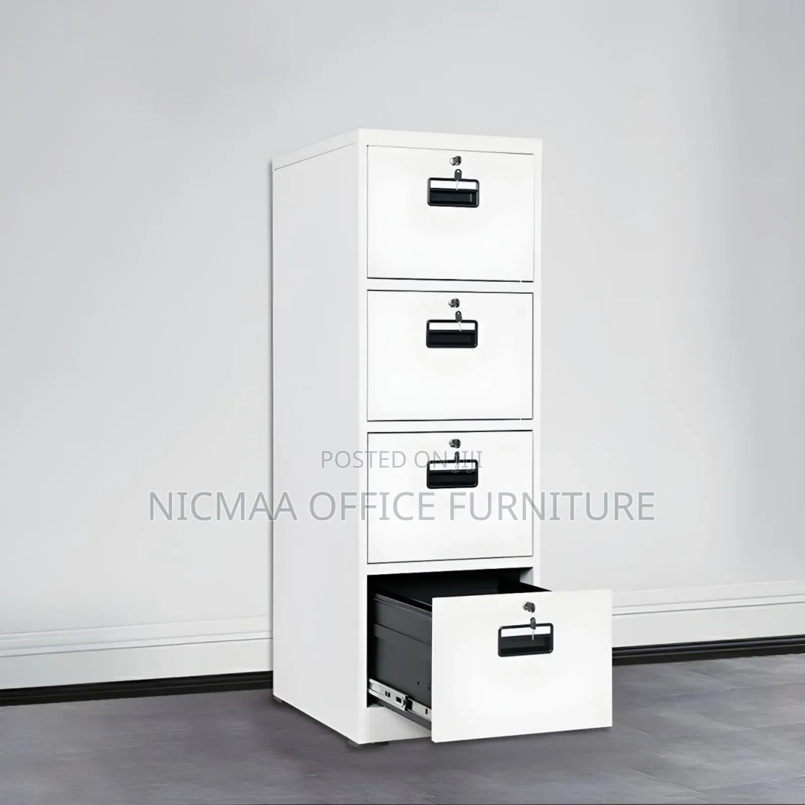 4-Drawer File Cabinet
