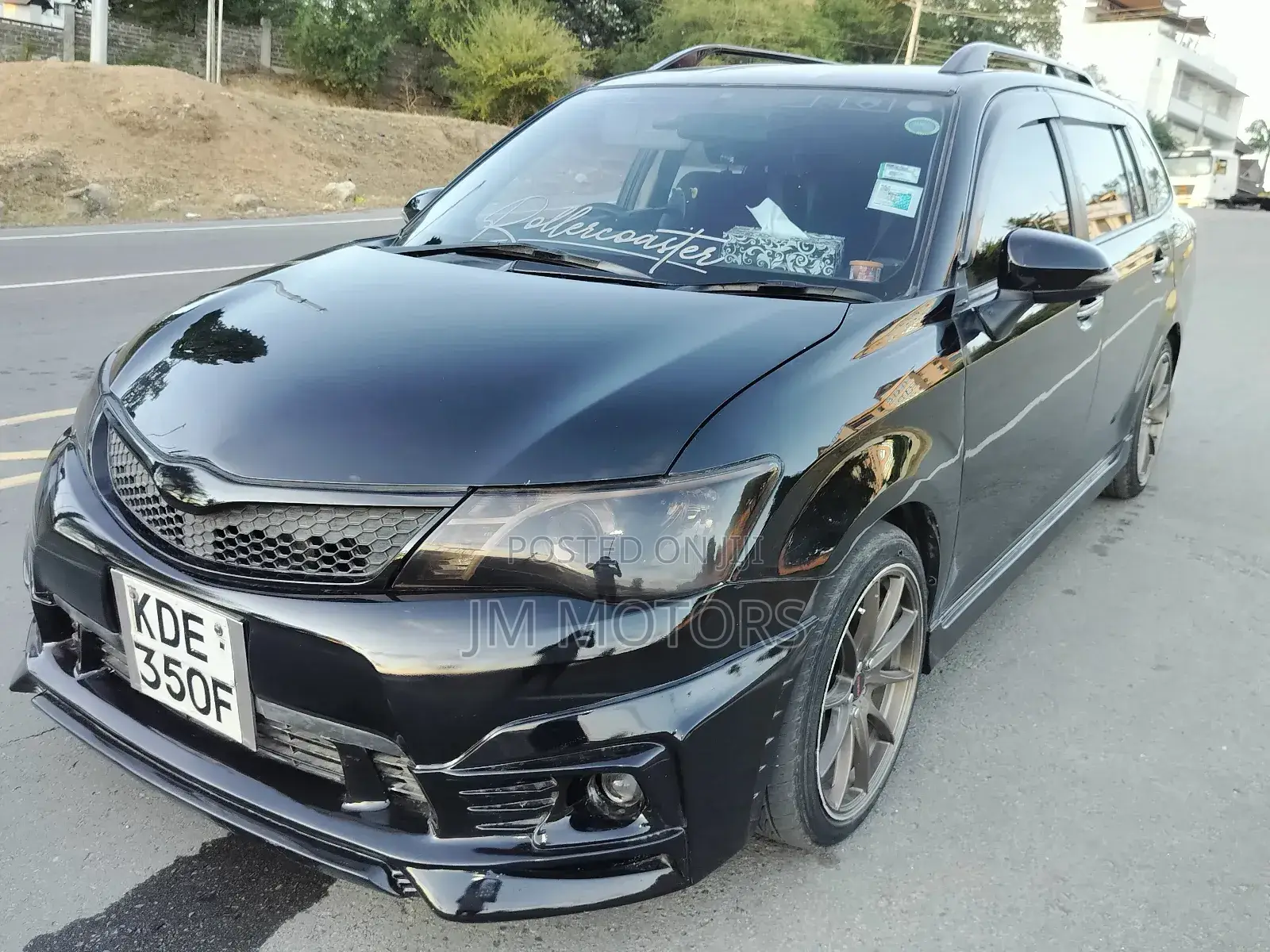 Toyota Corolla Fielder 2014 Black