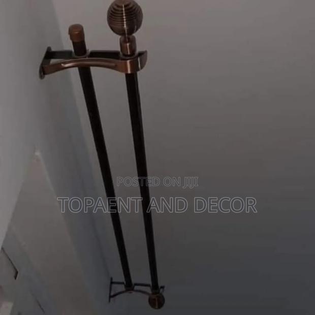 Strong and Stylish Jua Kali Curtain Rods at Multiple Sizes