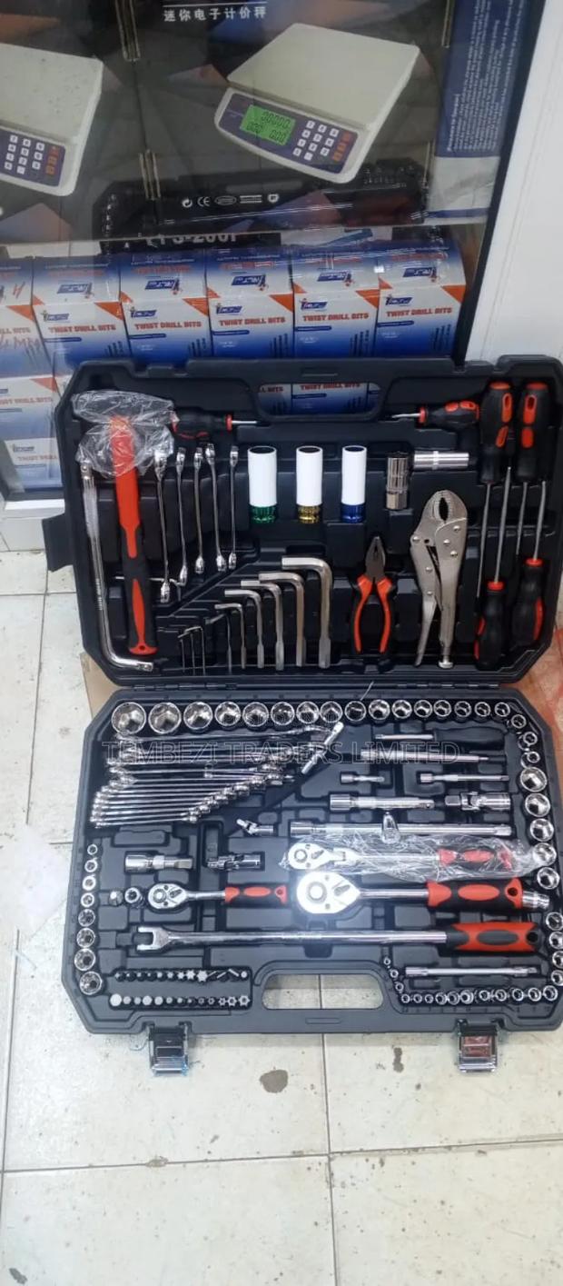 144pcs Tool Box Kit All Sizes Spanners/Sockets Etc