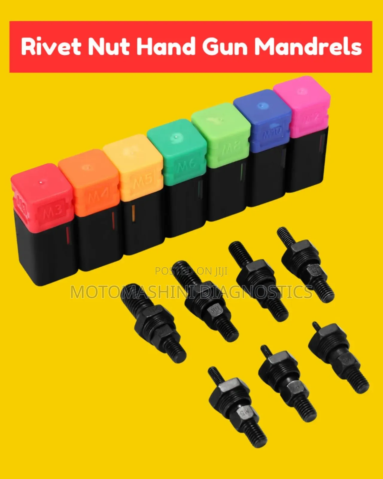 Mandrels for Rivet Nut Tool