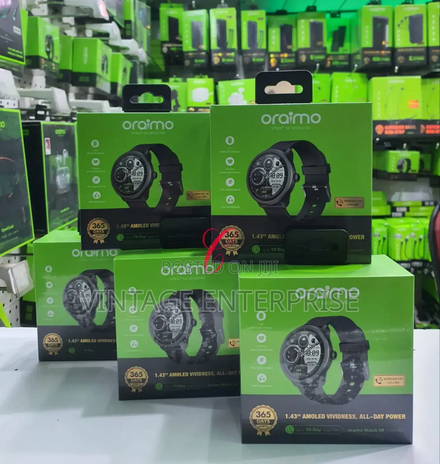 Oraimo Watch 5r Osw -820 1.43 Amoled Ip68 Smart Watch