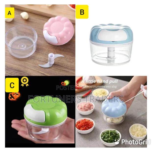 * Garlic Pull Grinder/Chopper