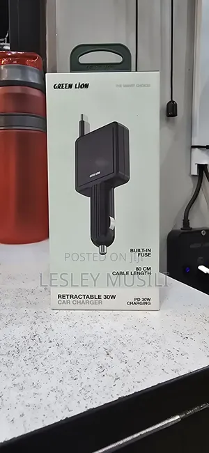Greenlion Retractable 30w Car Charger