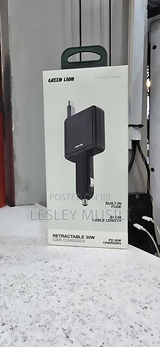 Greenlion Retractable 30w Car Charger - thumbnail 2