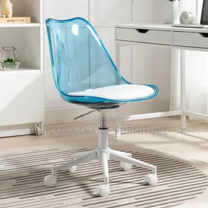 Blue Eames Office Seat (Padded)