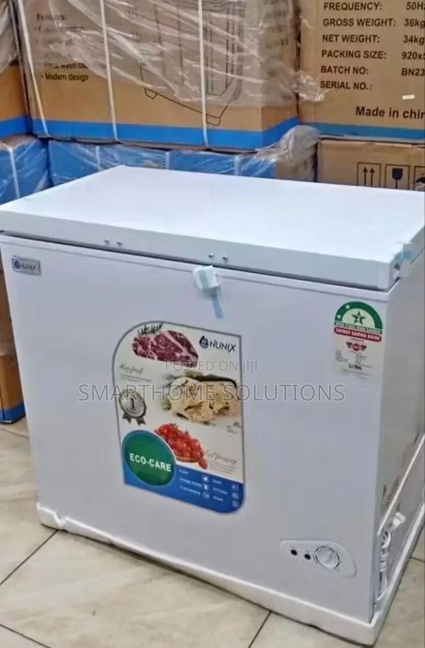 Chest Freezer 200l Capacity, (Nunix) Extra Large