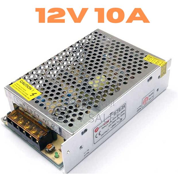 Cctv Power Supply Switch Mode 12v10a -10a Psu
