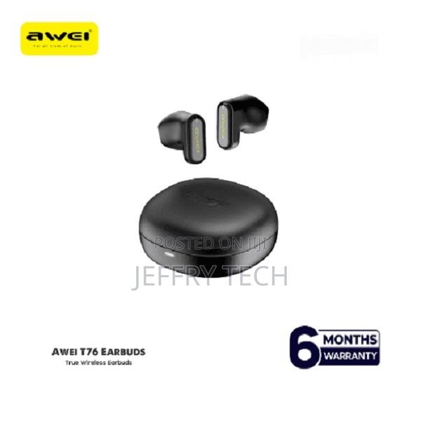 Awei T76 TWS Earbuds Wireless Bluetooth Earphones With Mic