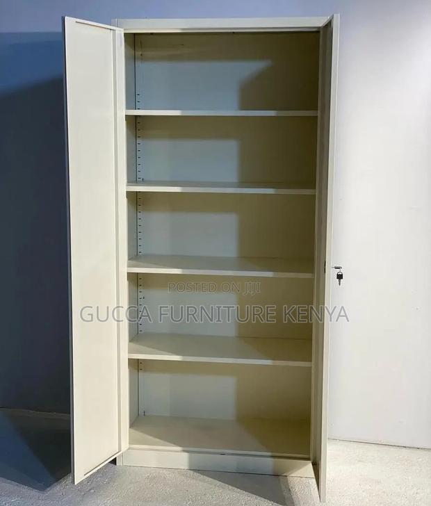 Cabinets: 2-Door Iron File Office Storage Unit - thumbnail 3