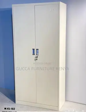 Cabinets: 2-Door Iron File Office Storage Unit