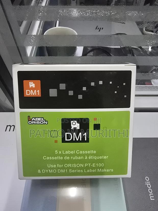 Dymo Label Cassette Dm1 12mm 7m