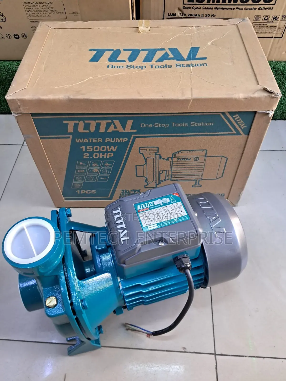 Total Water Pump 2hp 1500w