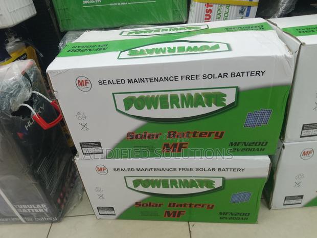 12v 200ah Powermate Battery - main view