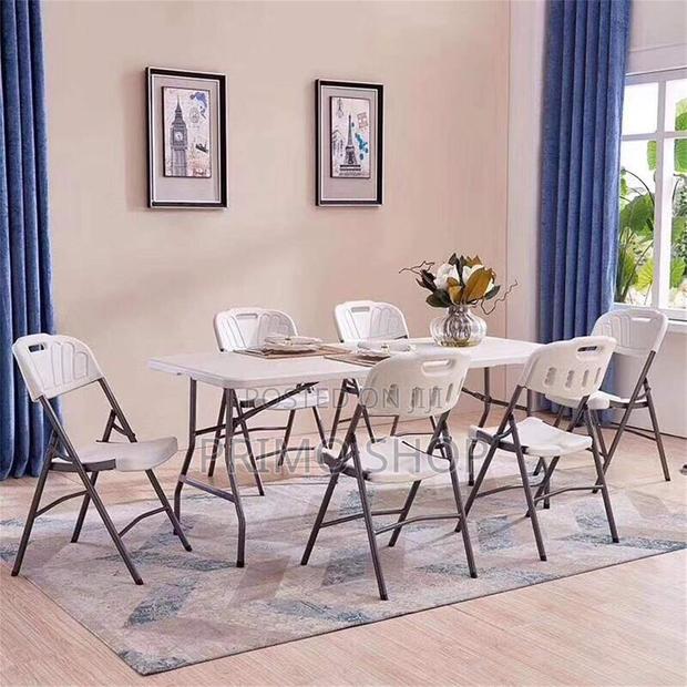 Dining Set; Modern White Dining Set(6 Seater) - main view