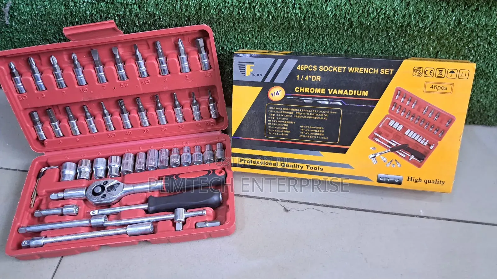 Professional Repair Socket Set 46pcs