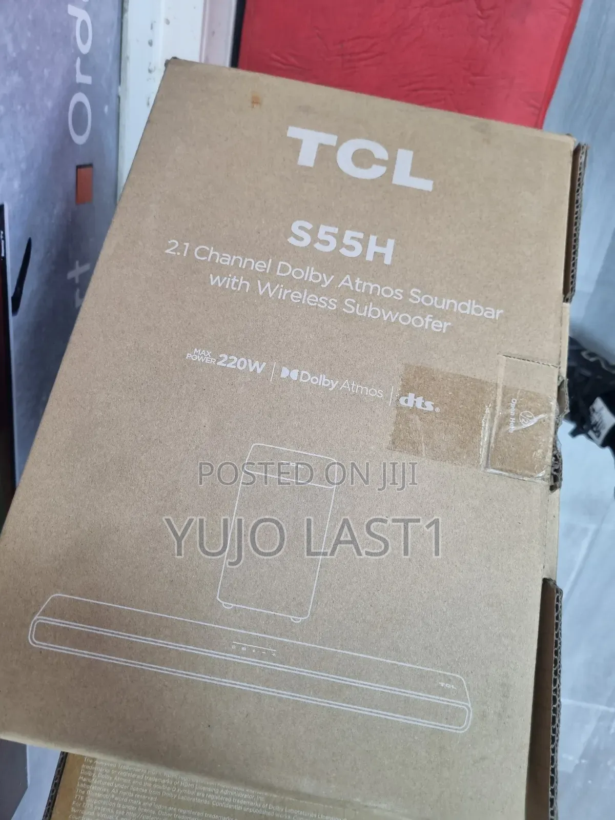 TCL S55h 2.1ch Pro Super Bass Soundbar