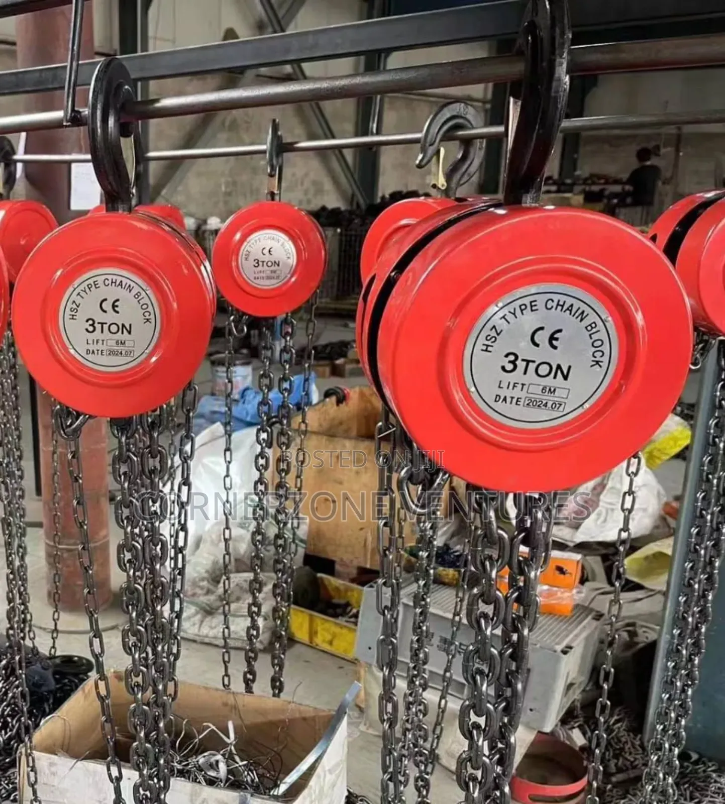 Chain Hoist, Chain Block 3 Tonnes 3m