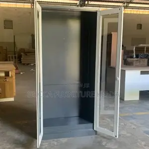 Cabinets:180cm 2-Door Steel Modern File Cabinet