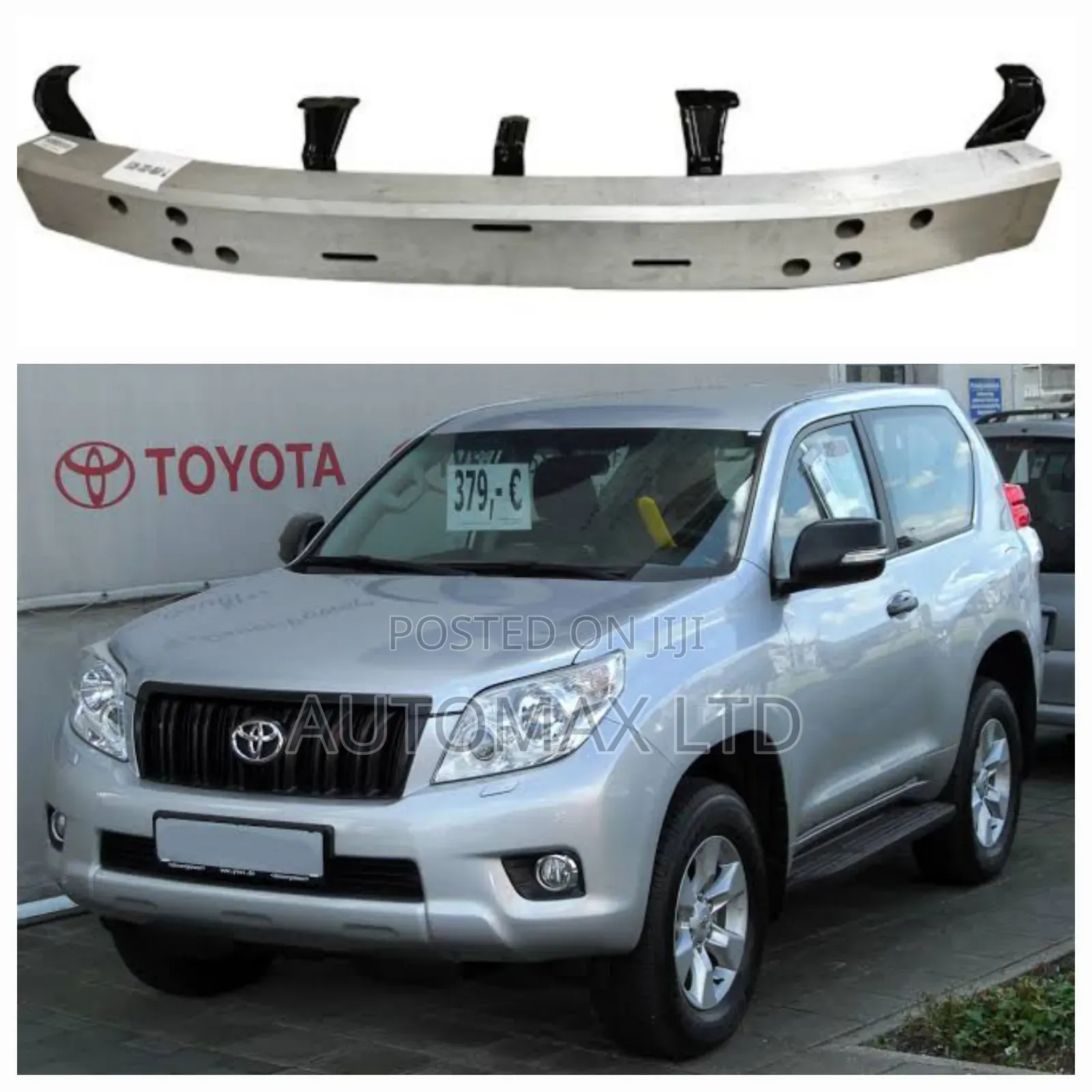 Front Bumper Reinforcement Bar. For Toyota Prado J150
