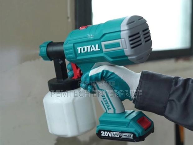 Total Tsgli2001 20v Cordless Paint Spray Gun