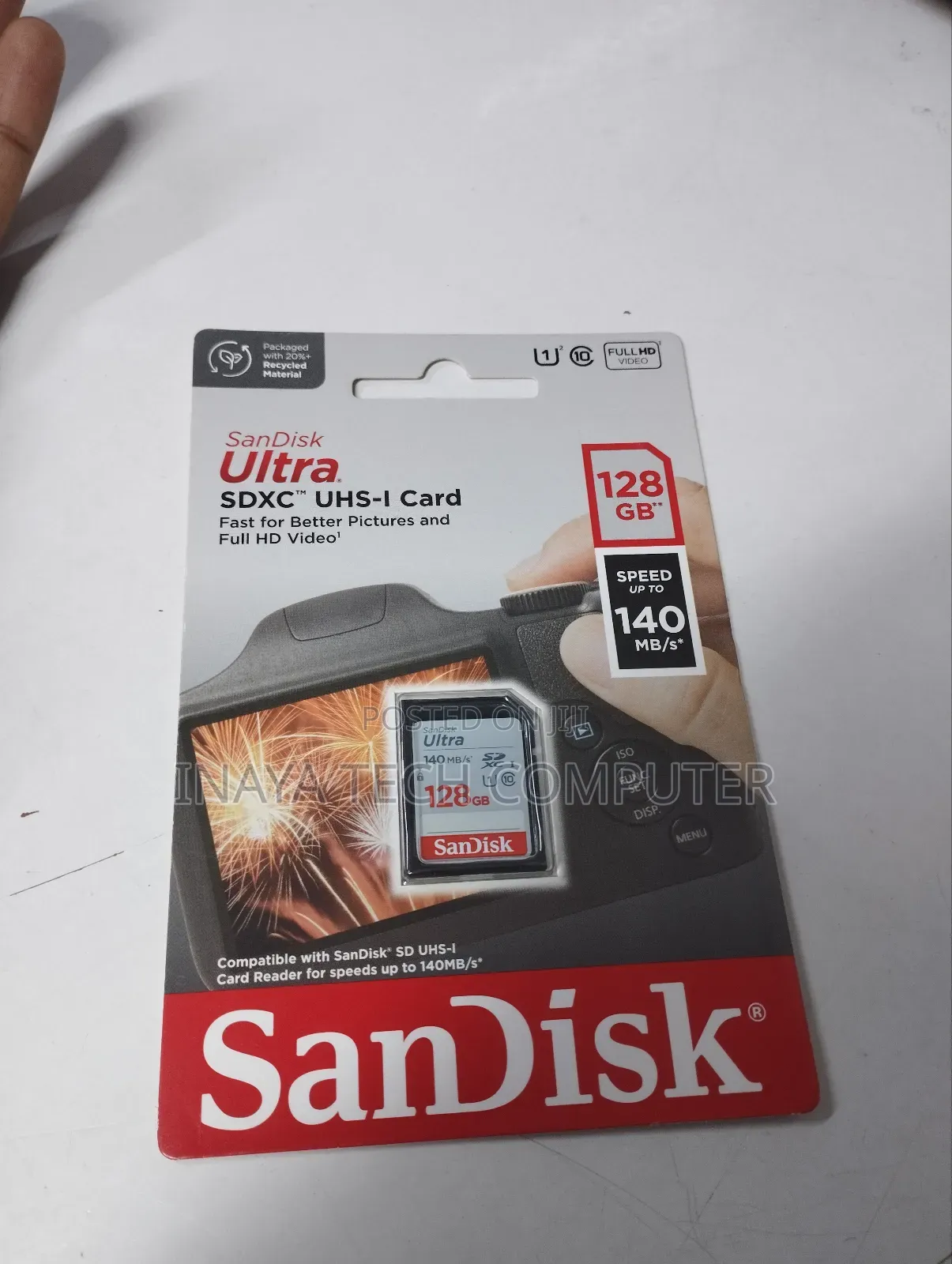 Sandisk Ultra SDHC Uhs-I Card and SDXC Uhs-I Card - 128gb