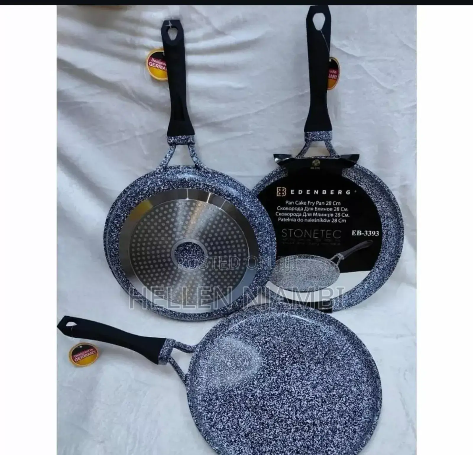 High Quality Heavy Granite Chapati /Crepe Pan