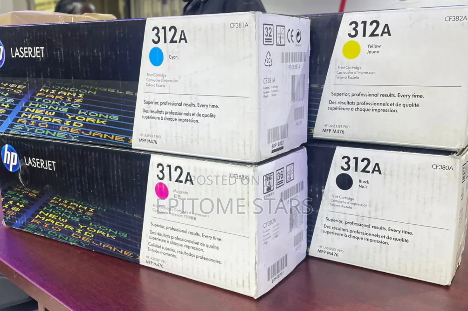 Coruscating Hp 312a Original Laserjet Toner Cartridges