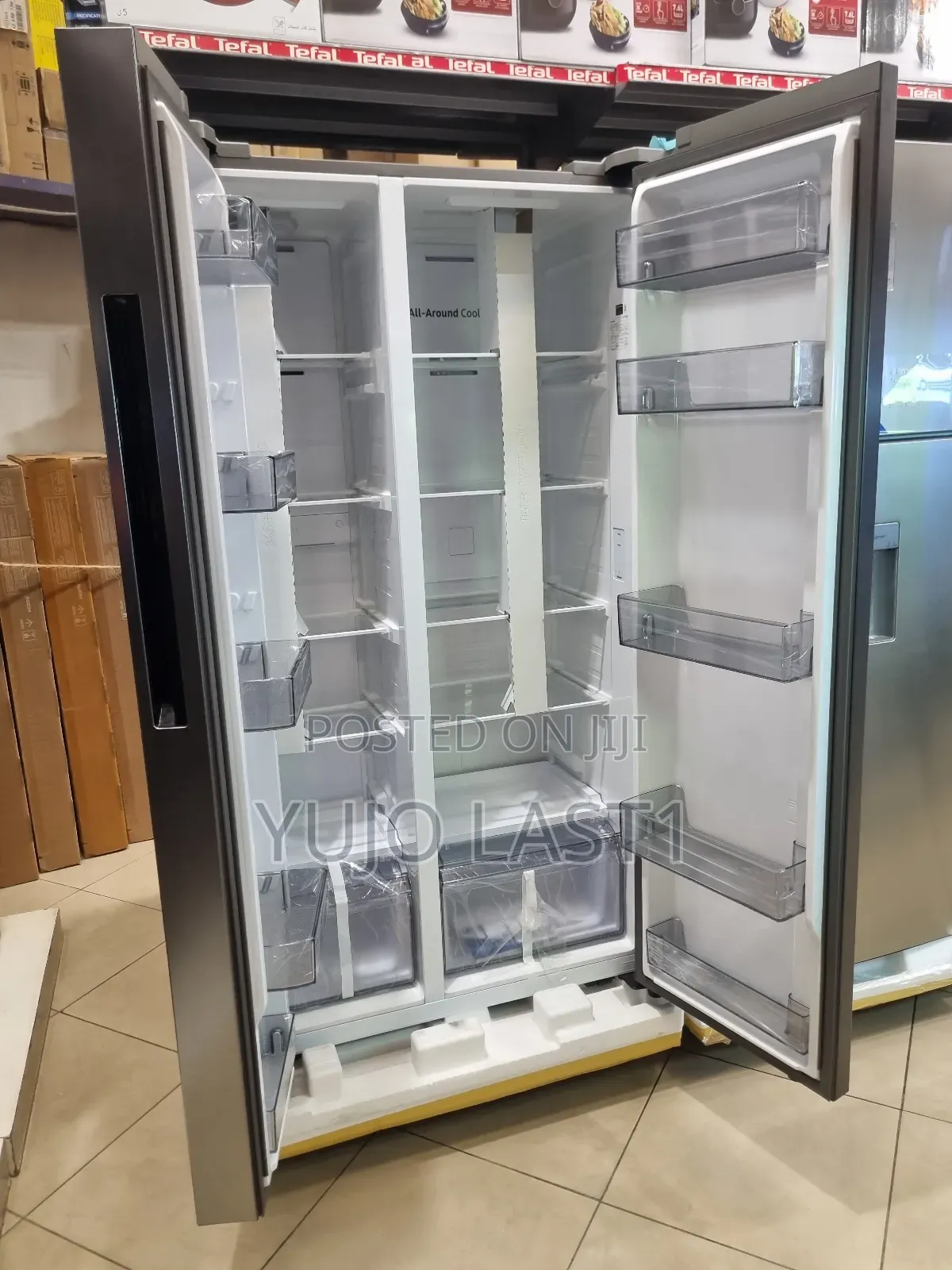 Samsung Side by Side Refrigerator Rs57dg4000m9 583litres