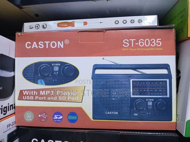 Caston 6035 Rechargeable Radio for Camping - thumbnail 2