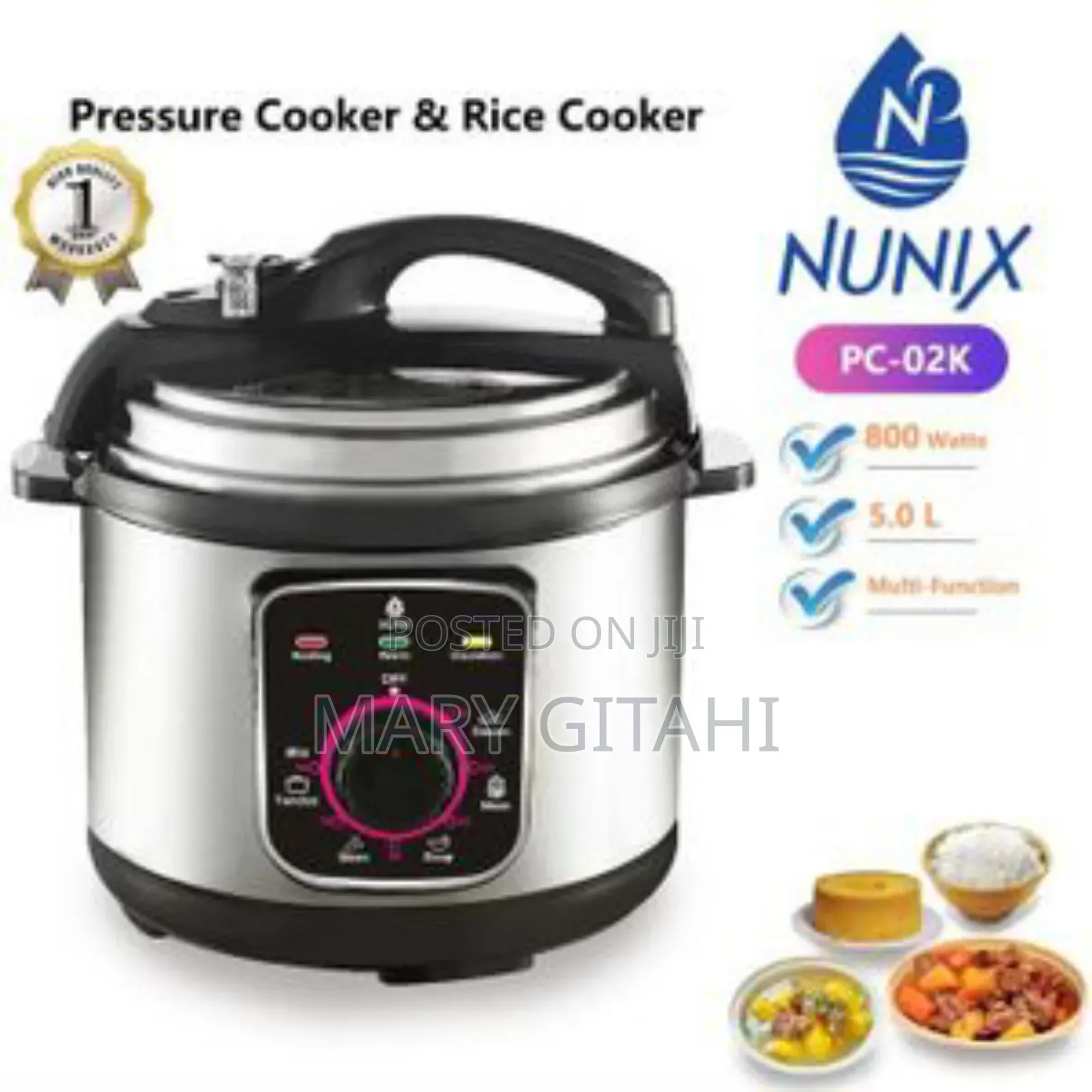 Pressure Cooker Electric Pc- 5litres
