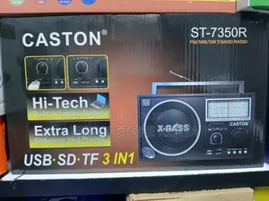 Caston 7350r Original Rechargeable Radio
