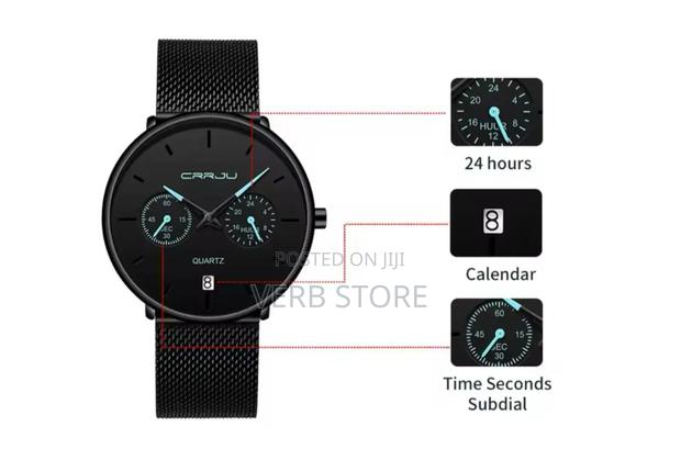 *Crrju Gents Watch #2162 - thumbnail 4