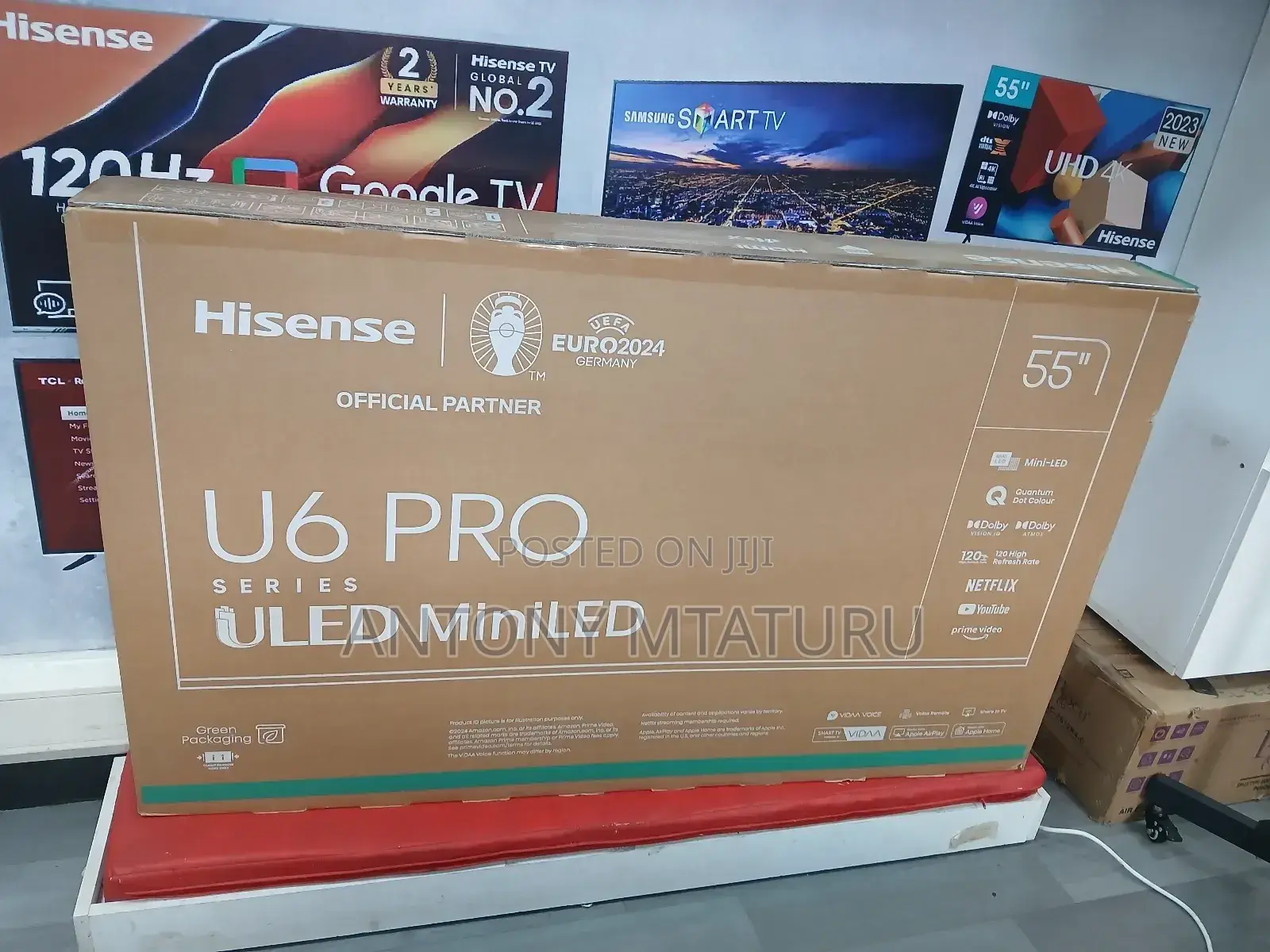Hisense 55 Inch Uled Pro Mini-Led Tv 55u6n