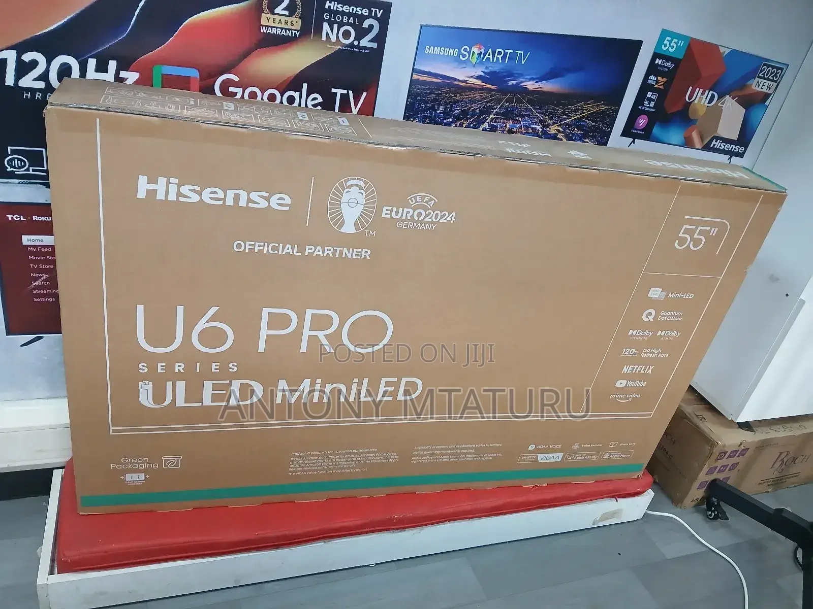 Hisense 55 Inch Uled Pro Mini-Led Tv 55u6n