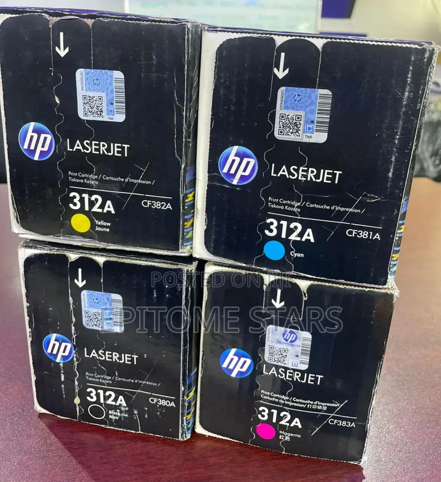 Marvelous Hp 312a Original Laserjet Toner Cartridges
