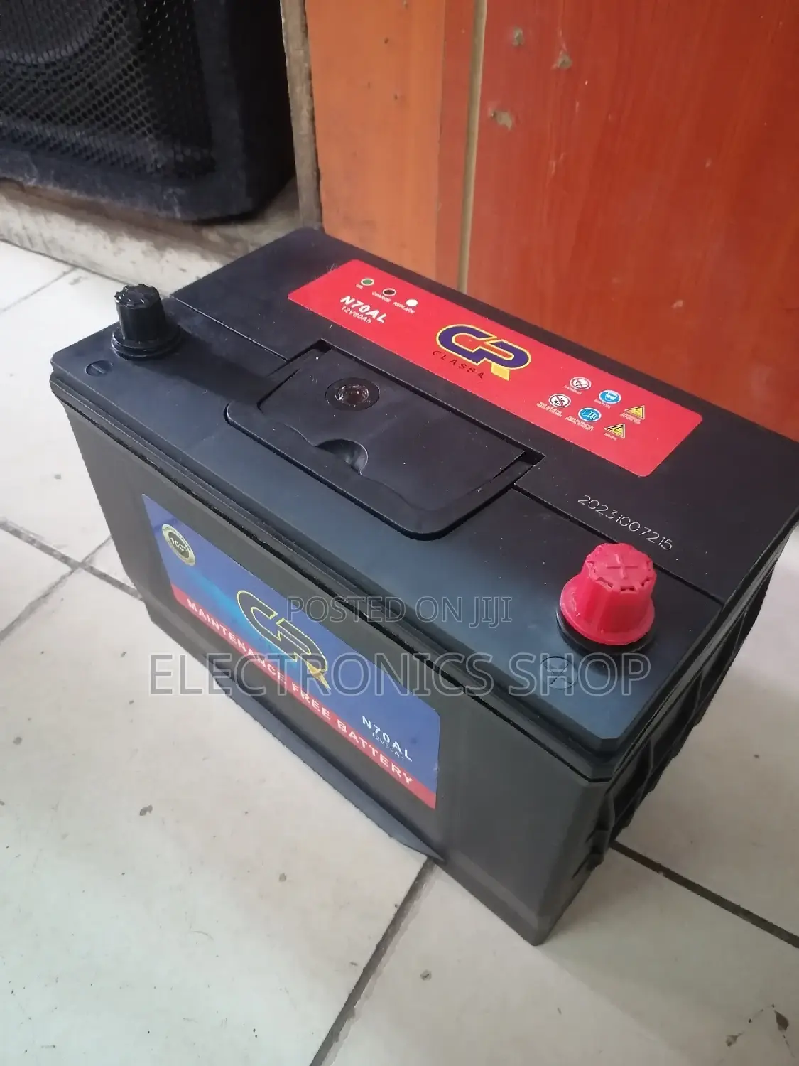 Cr N70.12v/80 Ah Automotive Car Battery