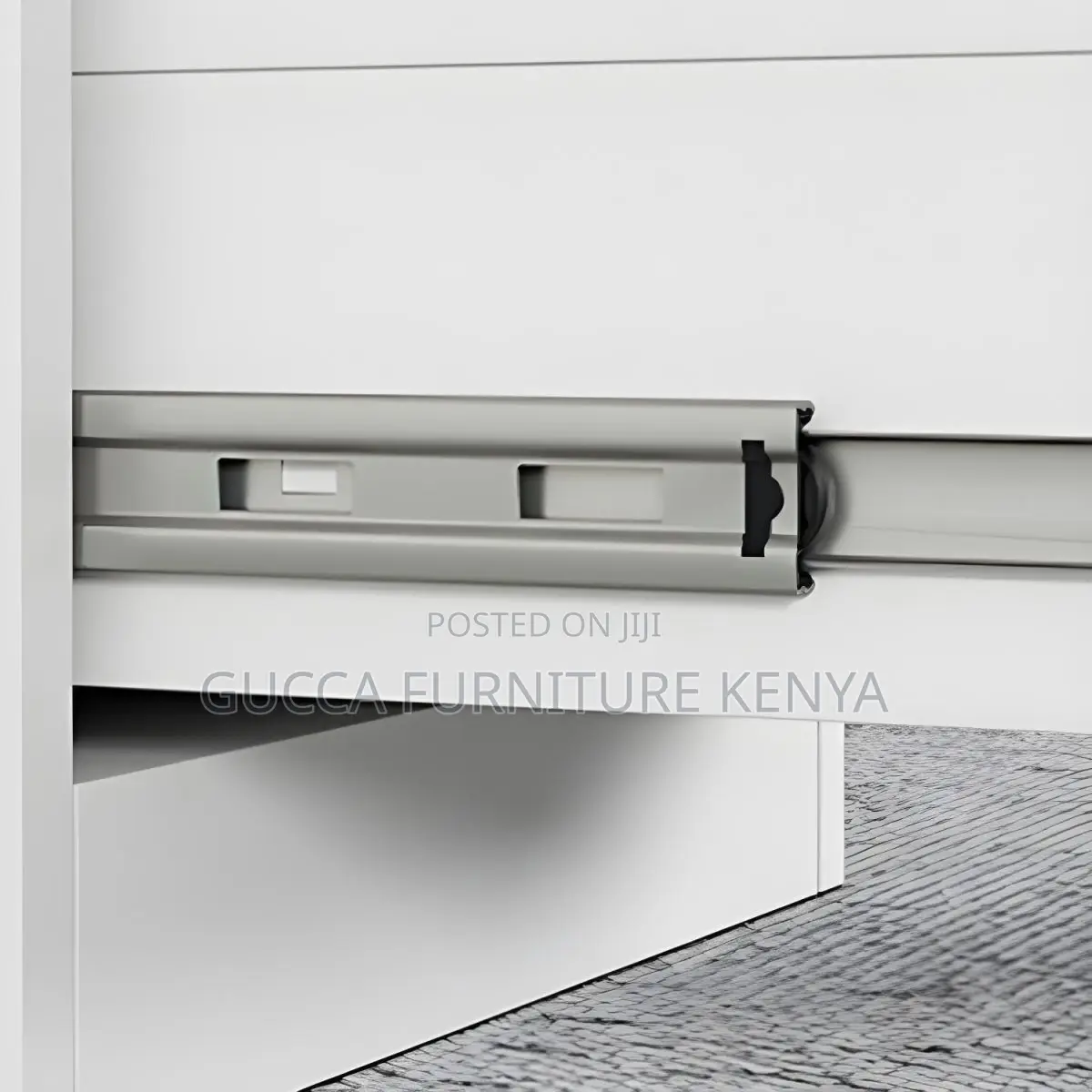 Cabinets: Deep Steel Frame Filing Cabinet With 4-Drawers