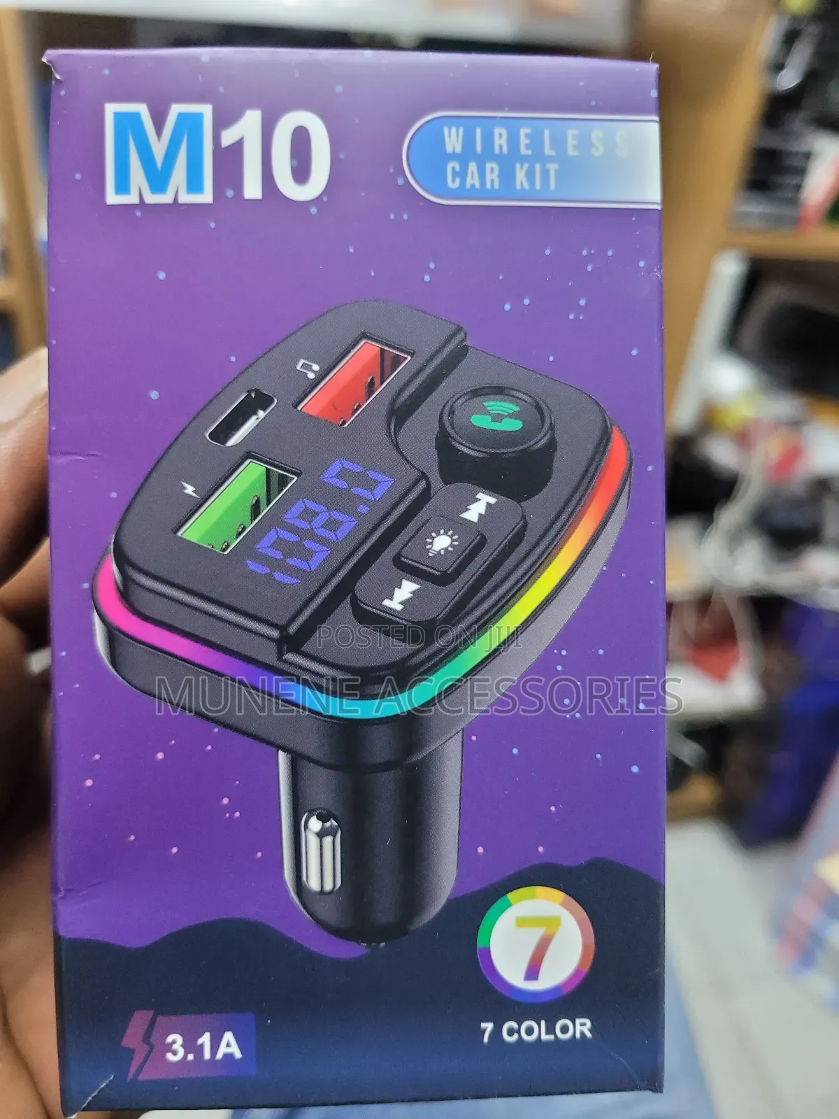 Wireless Bluetooth Car Modulator Charger Usb C Pd Port, Call