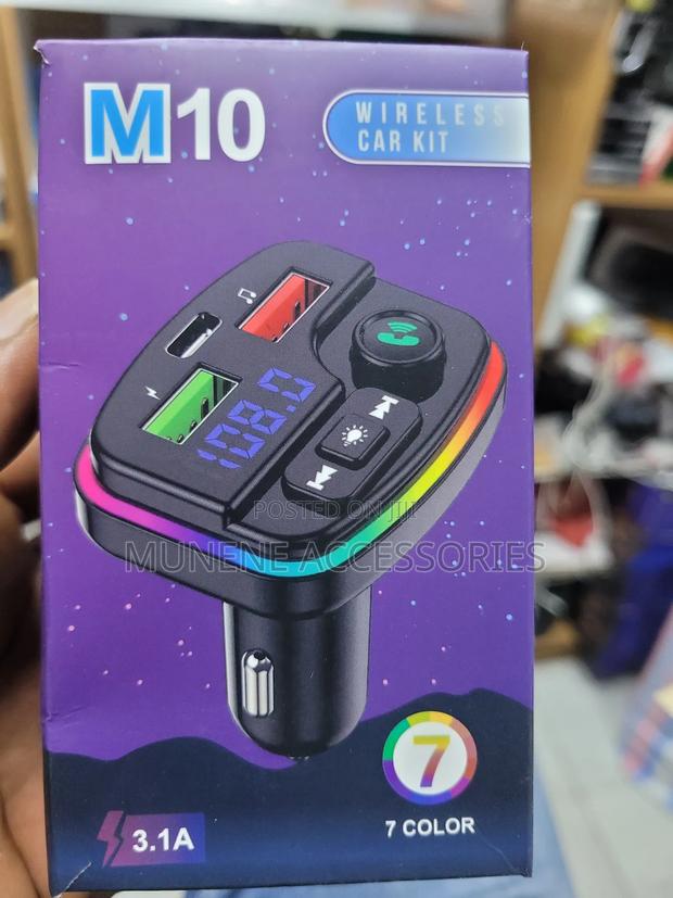 Wireless Bluetooth Car Modulator Charger Usb C Pd Port, Call