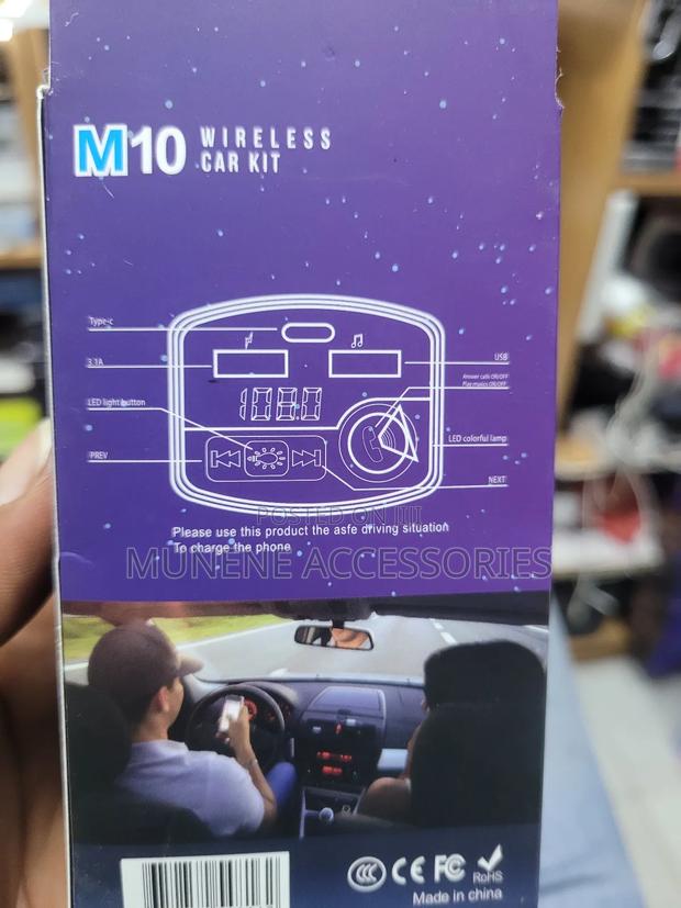 Wireless Bluetooth Car Modulator Charger Usb C Pd Port, Call - thumbnail 2