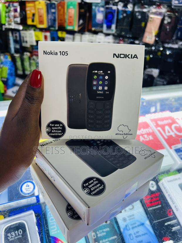 New Nokia 105 Black - thumbnail 2