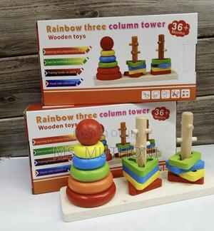 *3 Column Rainbow Tower* - thumbnail 2