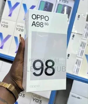 New Oppo A98 256 GB Black