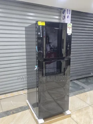 Fridge Tornado 304l Fridge Nofrost Double Door Black Rf-33ft