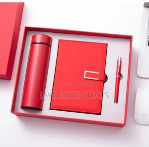 3pc Luxury Notebook Thermal Mug Gift Set - main view