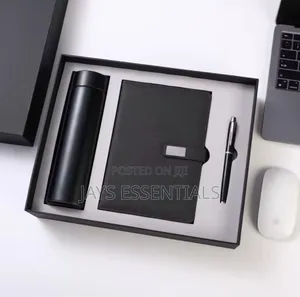 3pc Luxury Notebook Thermal Mug Gift Set