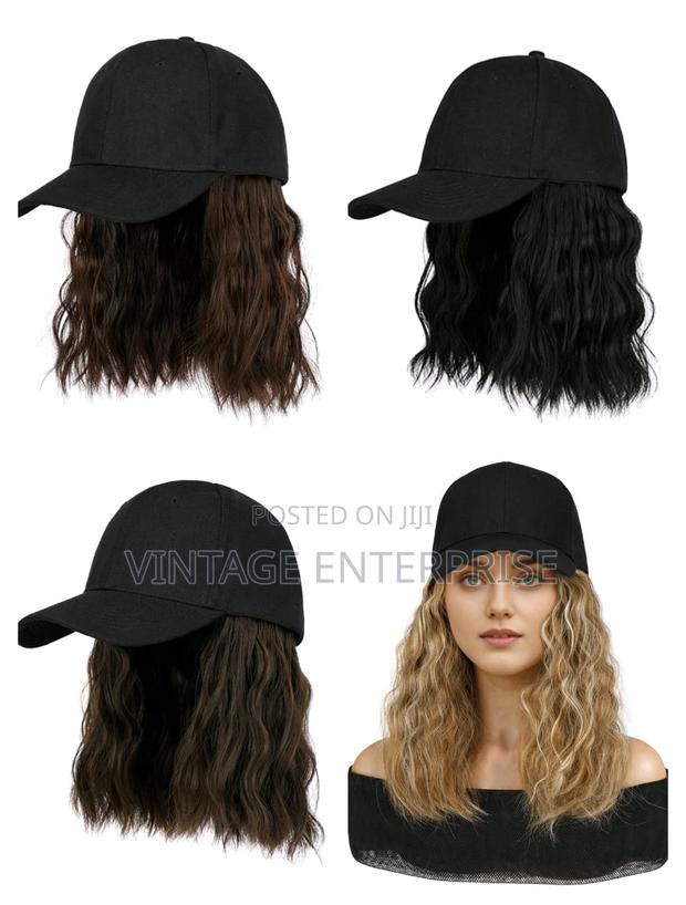 Hat Wig for Women