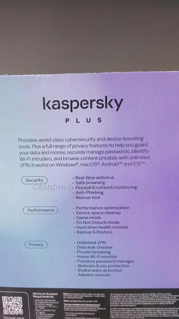 Kaspersky Plus Internet Security (5 Users) - thumbnail 2