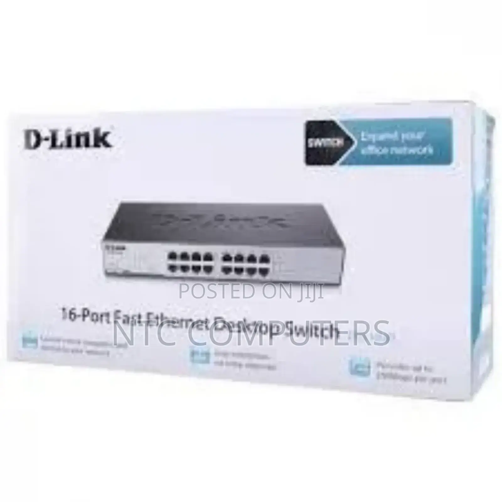 16‐Port Unmanaged Rackmount/Desktop Switch Des‐1016d